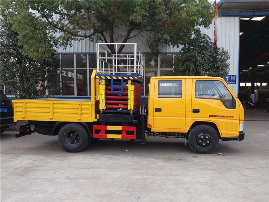 江鈴10米升降平臺(tái)式高空作業(yè)車(chē)